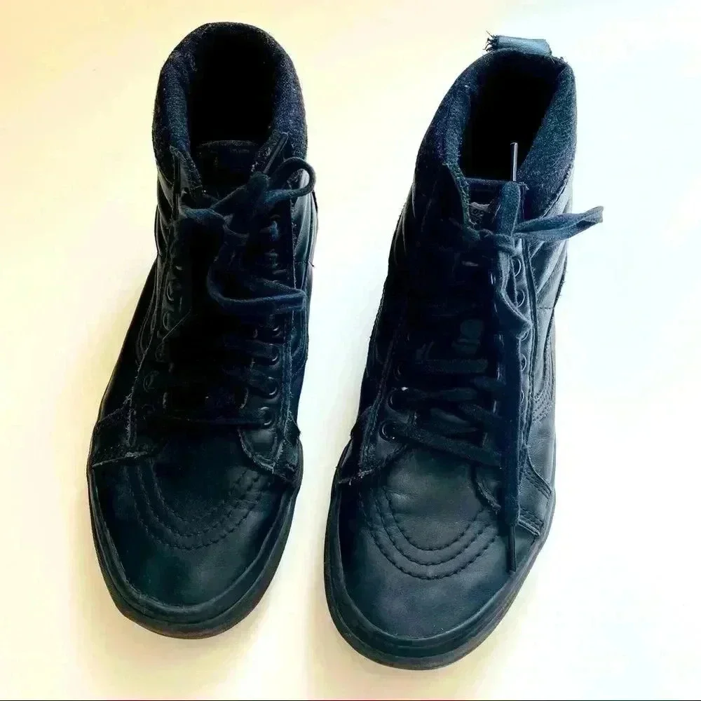 Vans SK8-HI MTE All Weather Black Leather Shoes